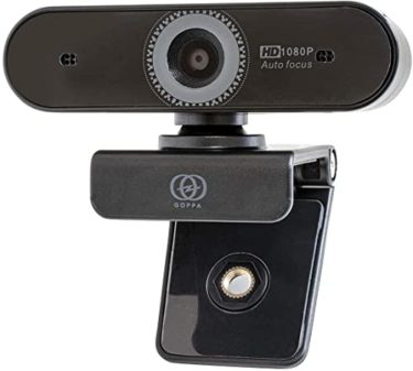 GOPPA ウェブカメラ オートフォーカス機能搭載 フルHD 200万画素 1920×1080対応 マイク内蔵 GP-UCAM2FA/Eをサポート